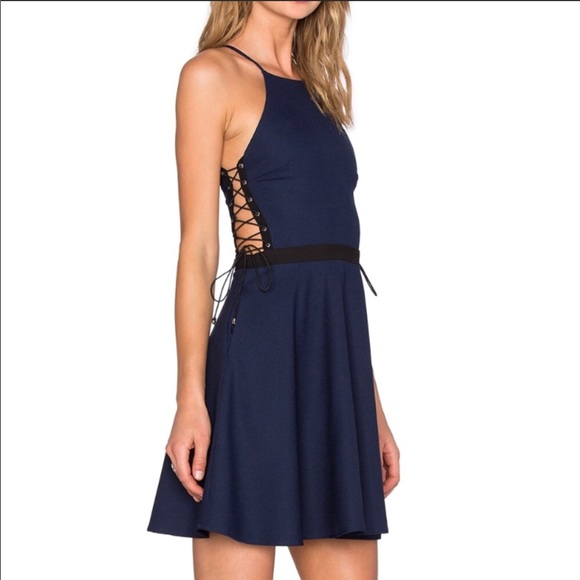 NBD Fire Escape Dress Size Small - Picture 2 of 5